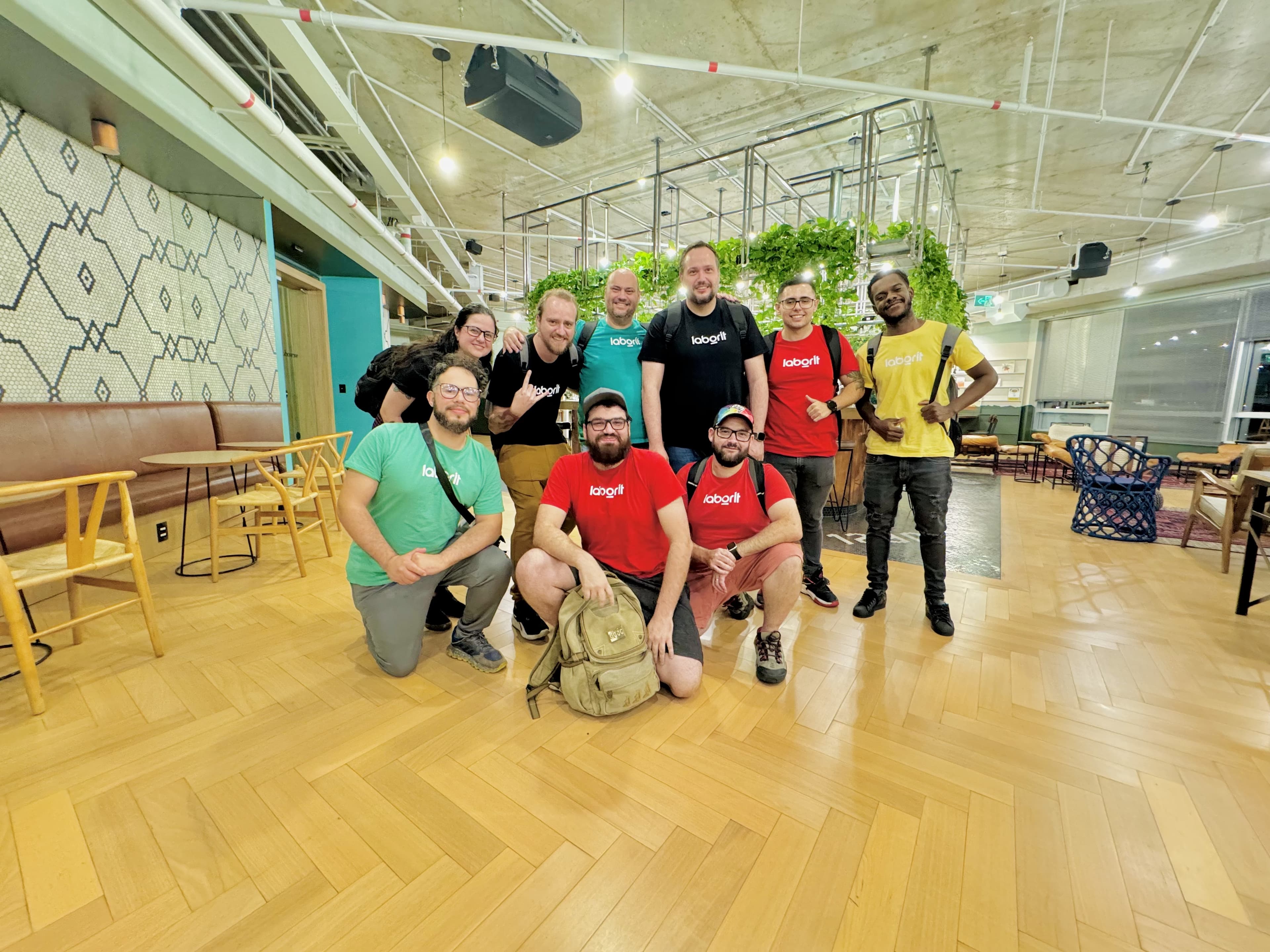 Labers reunidos em São Paulo
